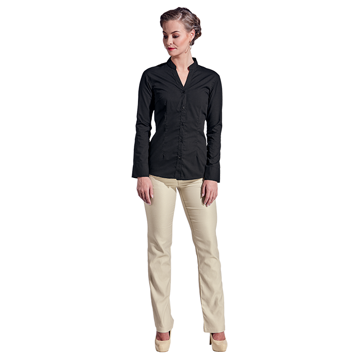 Barista Blouse Long Sleeve Ladies