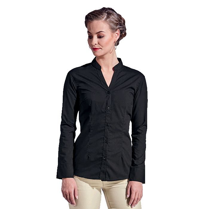 Barista Blouse Long Sleeve Ladies