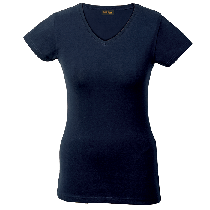 Slim Fit V-Neck T-Shirt Ladies