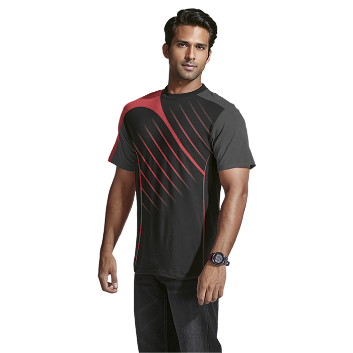 Sub Mens Crew Neck T-shirt Custom Design