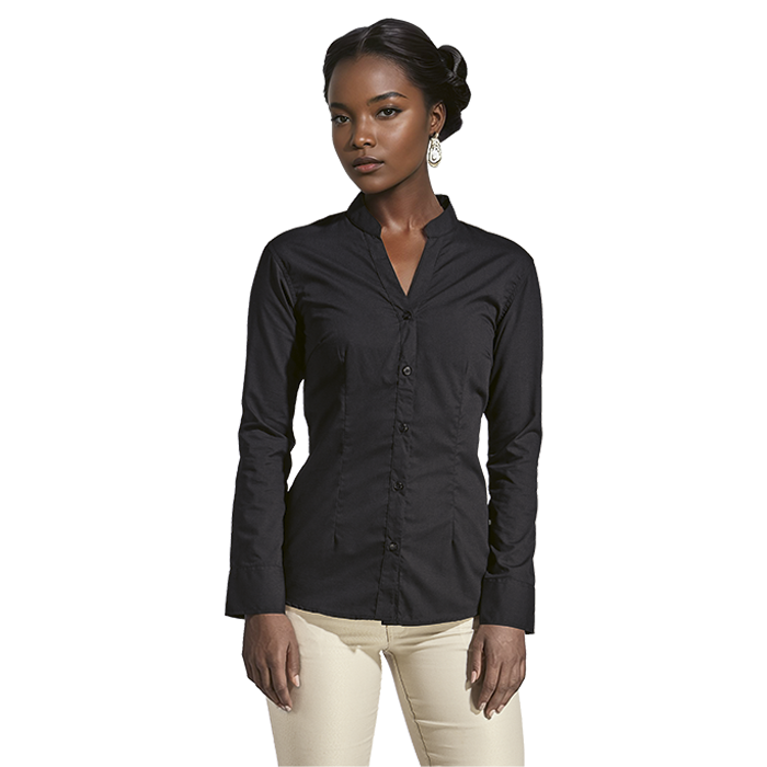 Barista Blouse Long Sleeve Ladies