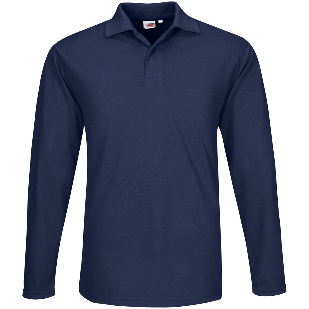 Men's Long Sleeve Elemental Golf Shirt