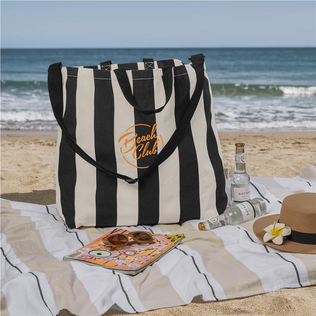 Okiyo Natsuri Recycled Canvas Large Beach Bag
