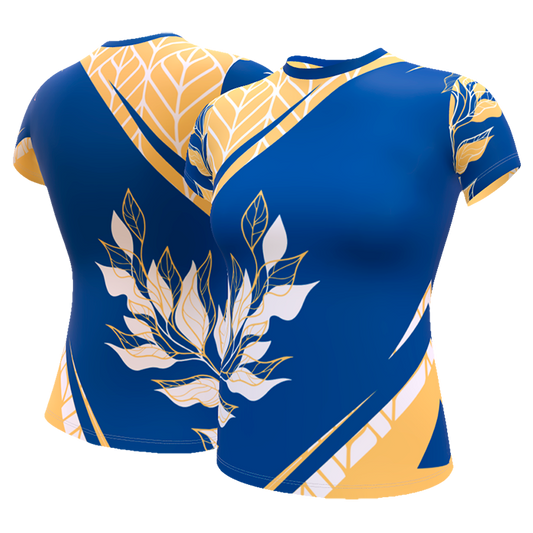Custom Sublimated Ladies Crew Neck T-Shirt