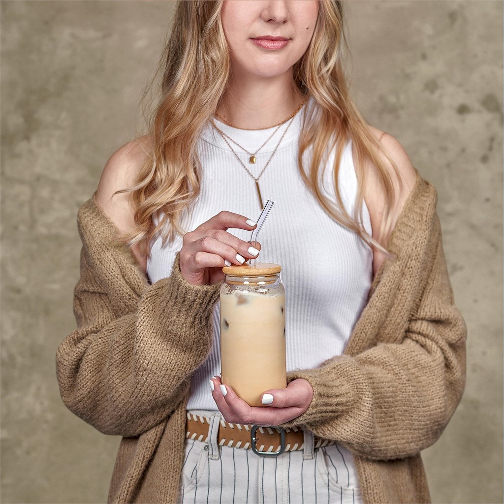 Natsu Glass & Bamboo Tumbler - 500ml