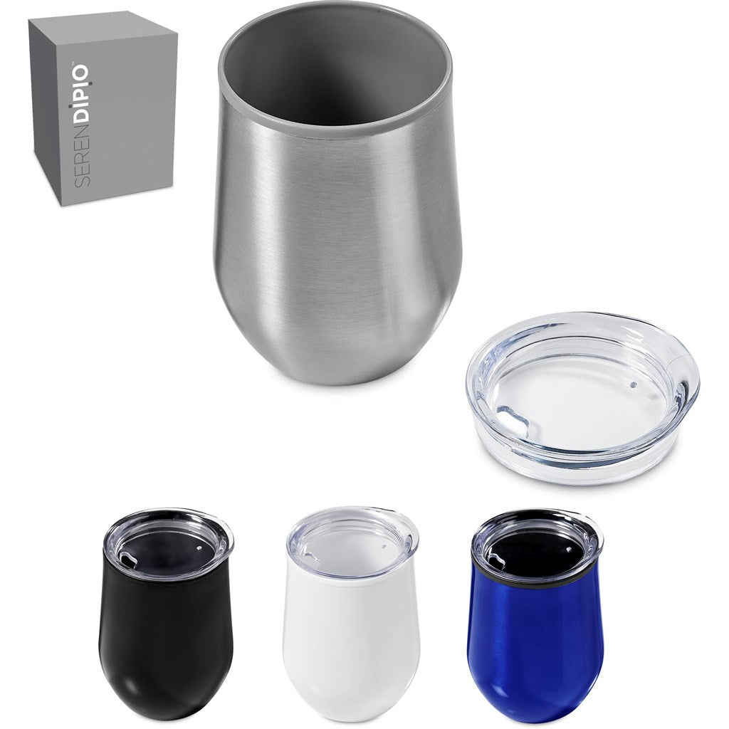 Madison Stainless Steel & Plastic Double-Wall Tumbler - 350ml