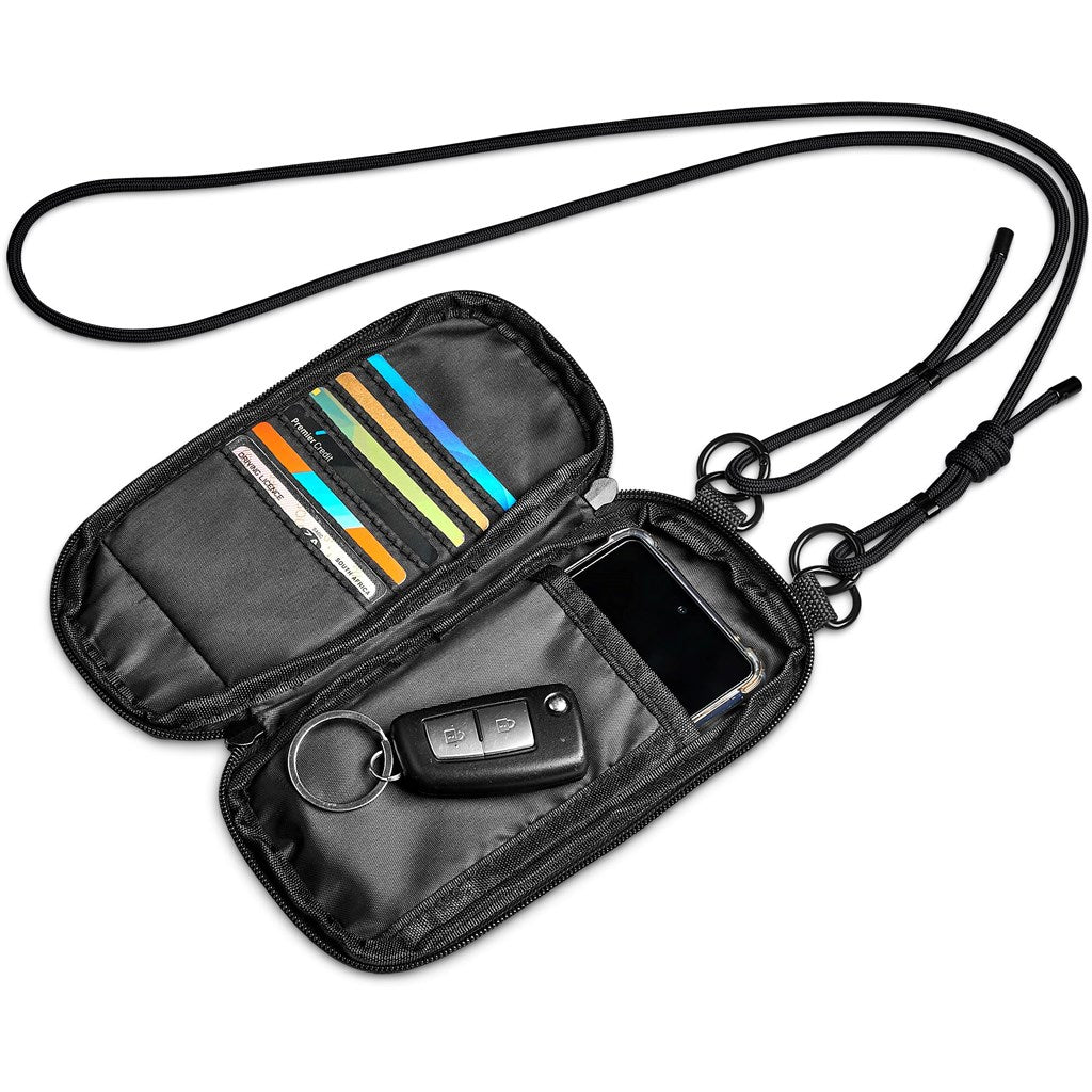 Glam Recycled PET Crossbody Bag & Phone Strap