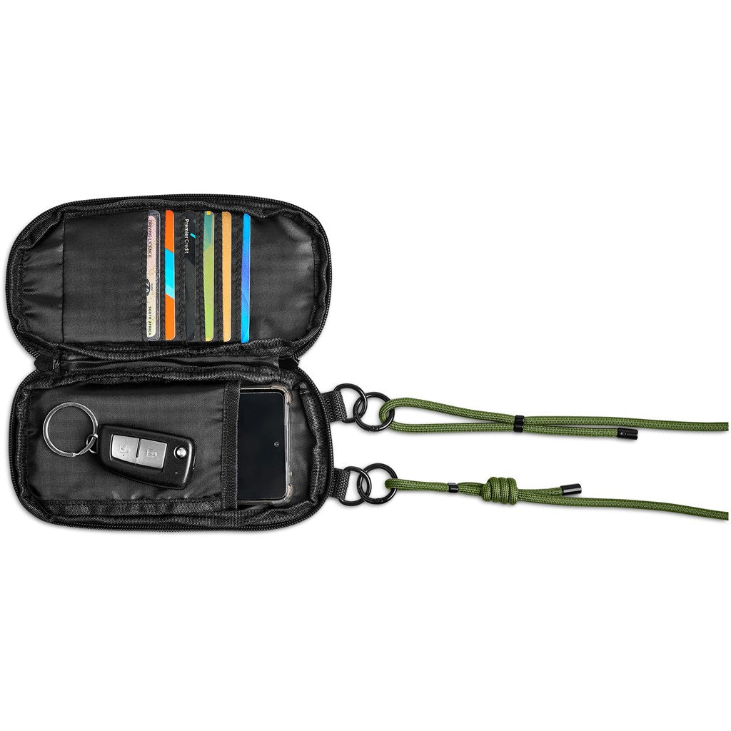 Glam Recycled PET Crossbody Bag & Phone Strap