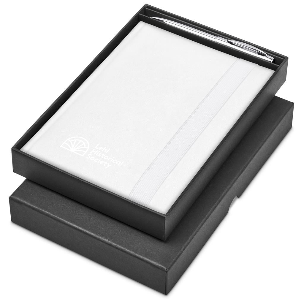 Altitude Advantage A5 2027 Diary And Cypher Pen Set Solid White