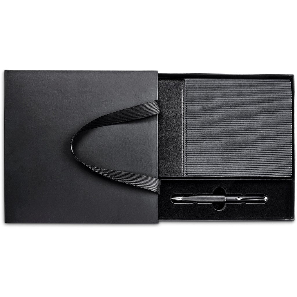 AV Carralis Soft Cover Notebook & Pen Set