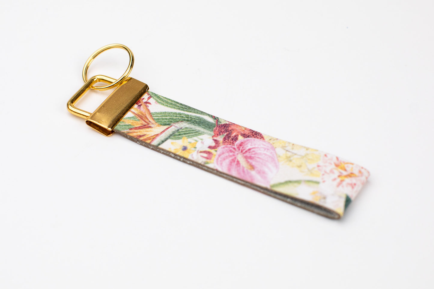 Genuine Leather Loop Keychains