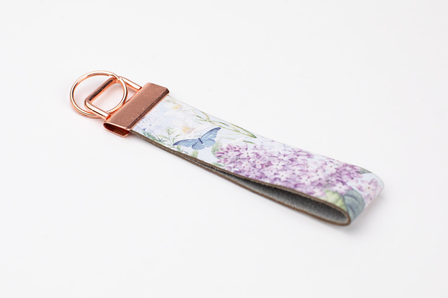 Genuine Leather Loop Keychains