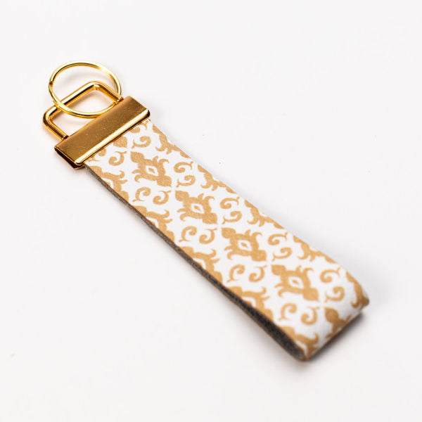 Genuine Leather Loop Keychains