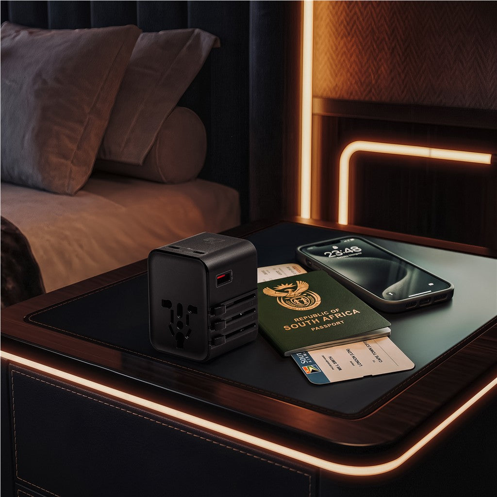 Swiss Cougar Dubrovnik Travel Adaptor lifestyle