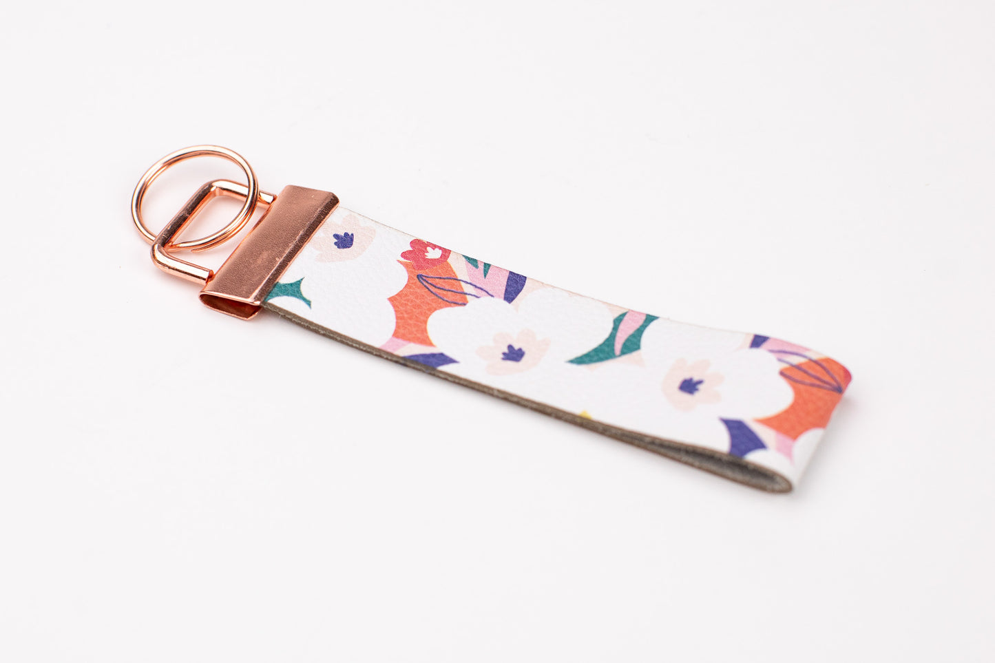 Genuine Leather Loop Keychains