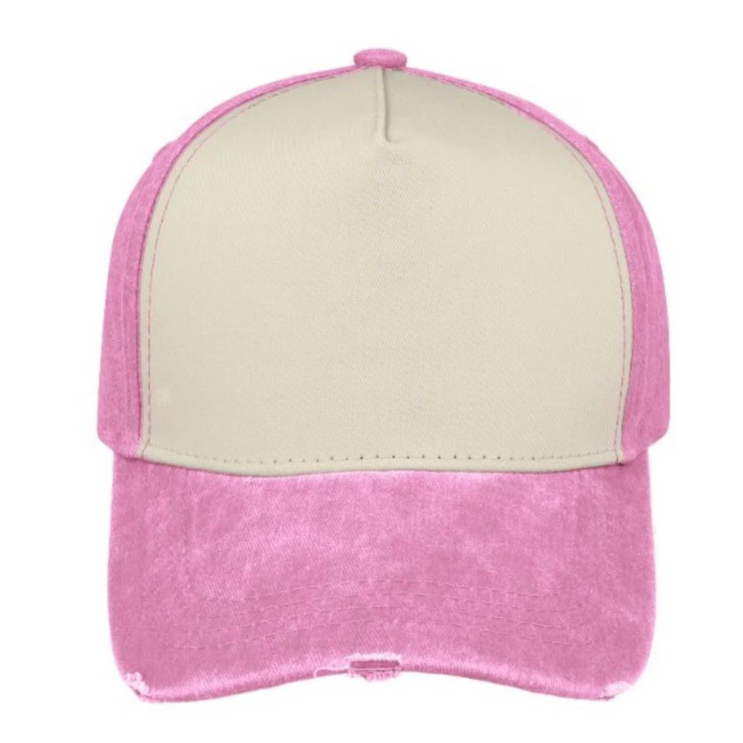 Pigment Washed 5 Panel Cap