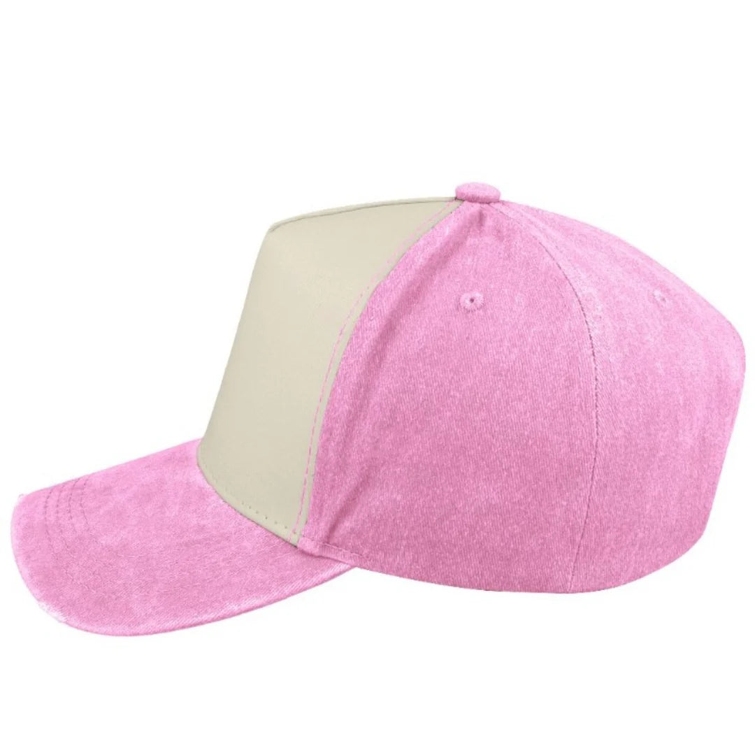 Pigment Washed 5 Panel Cap