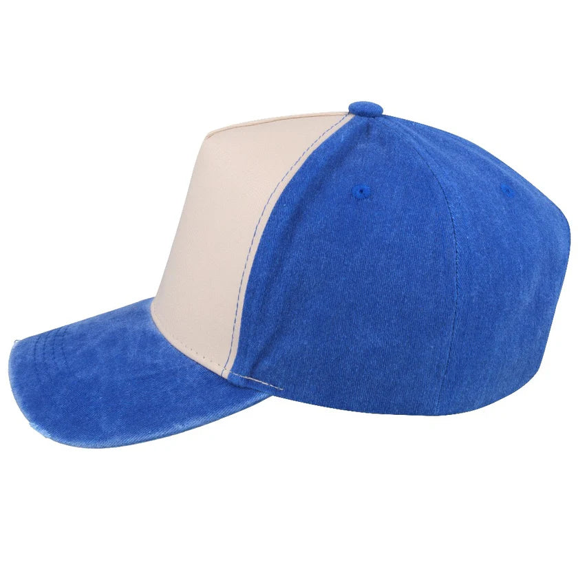 Pigment Washed 5 Panel Cap