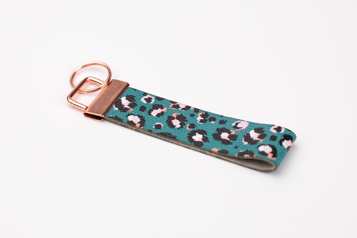 Genuine Leather Loop Keychains