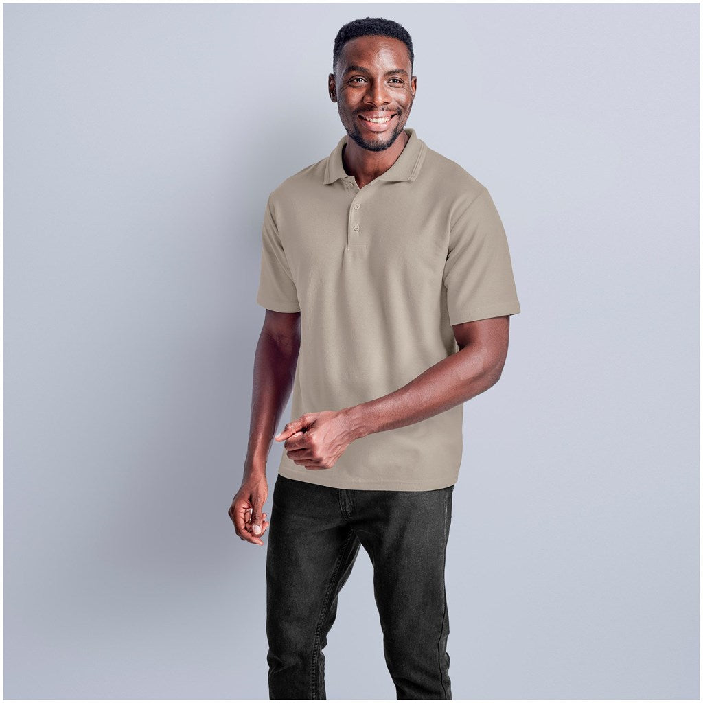 Men's Basic Pique Golf Shirt