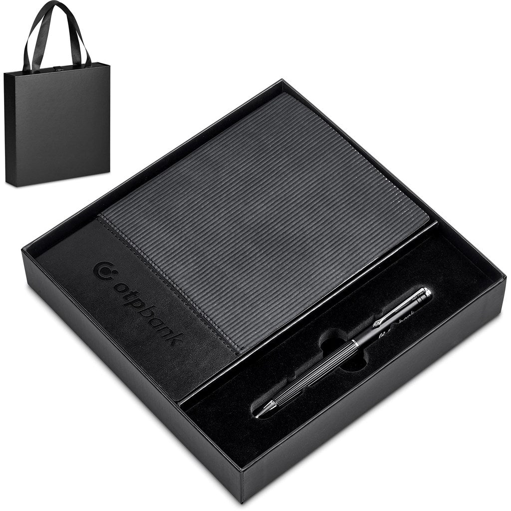 AV Carralis Soft Cover Notebook & Pen Set