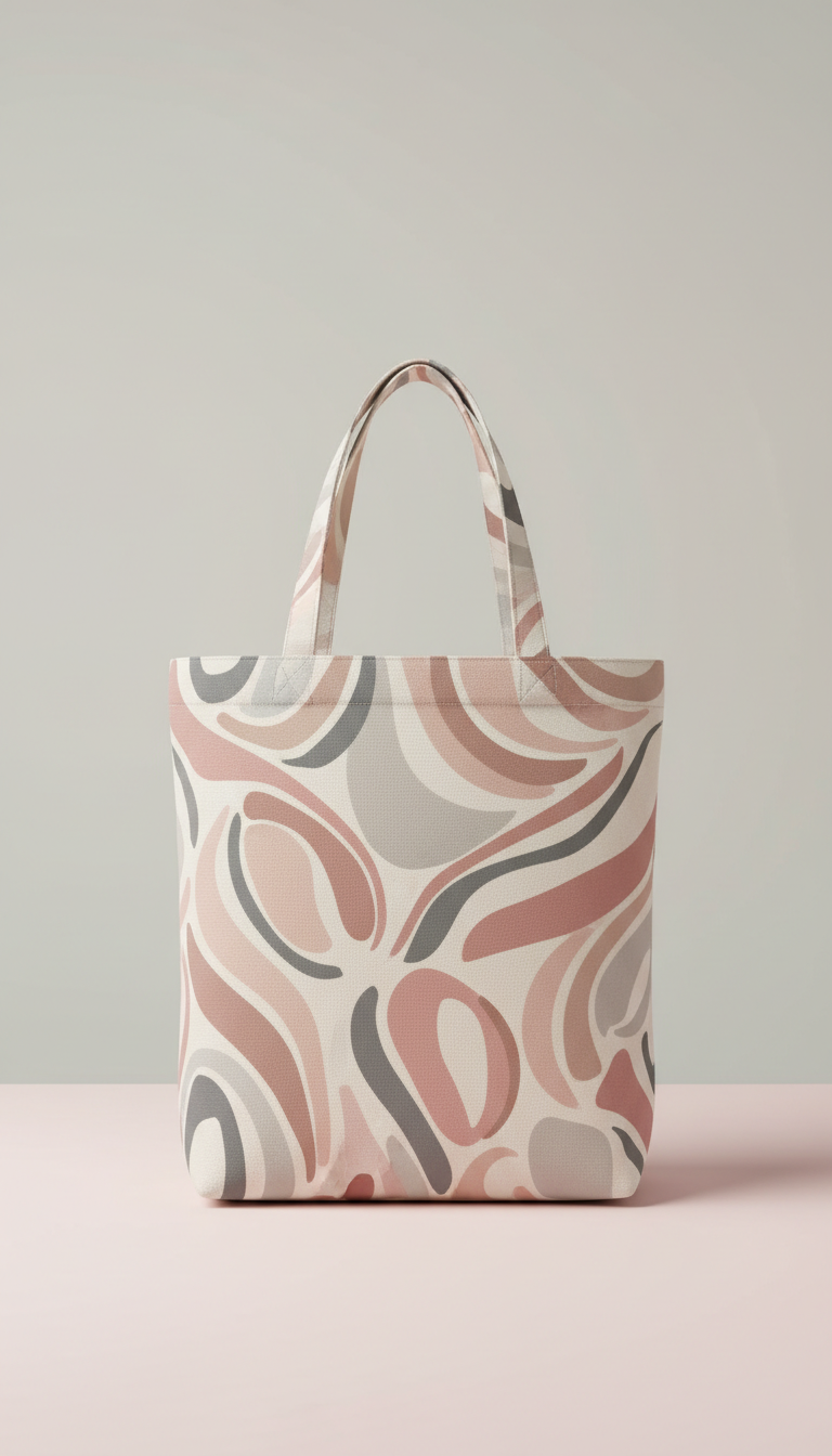 Custom Printed Tote Bag in Canvas