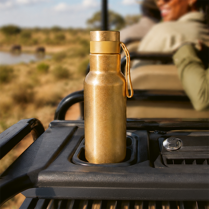 Branded drinkware water bottles and tumblers