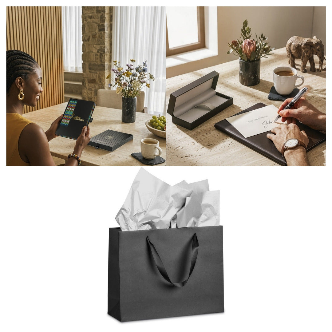 Andy Cartwright Executive Desk Gift Set – notebook, pen and gift bag