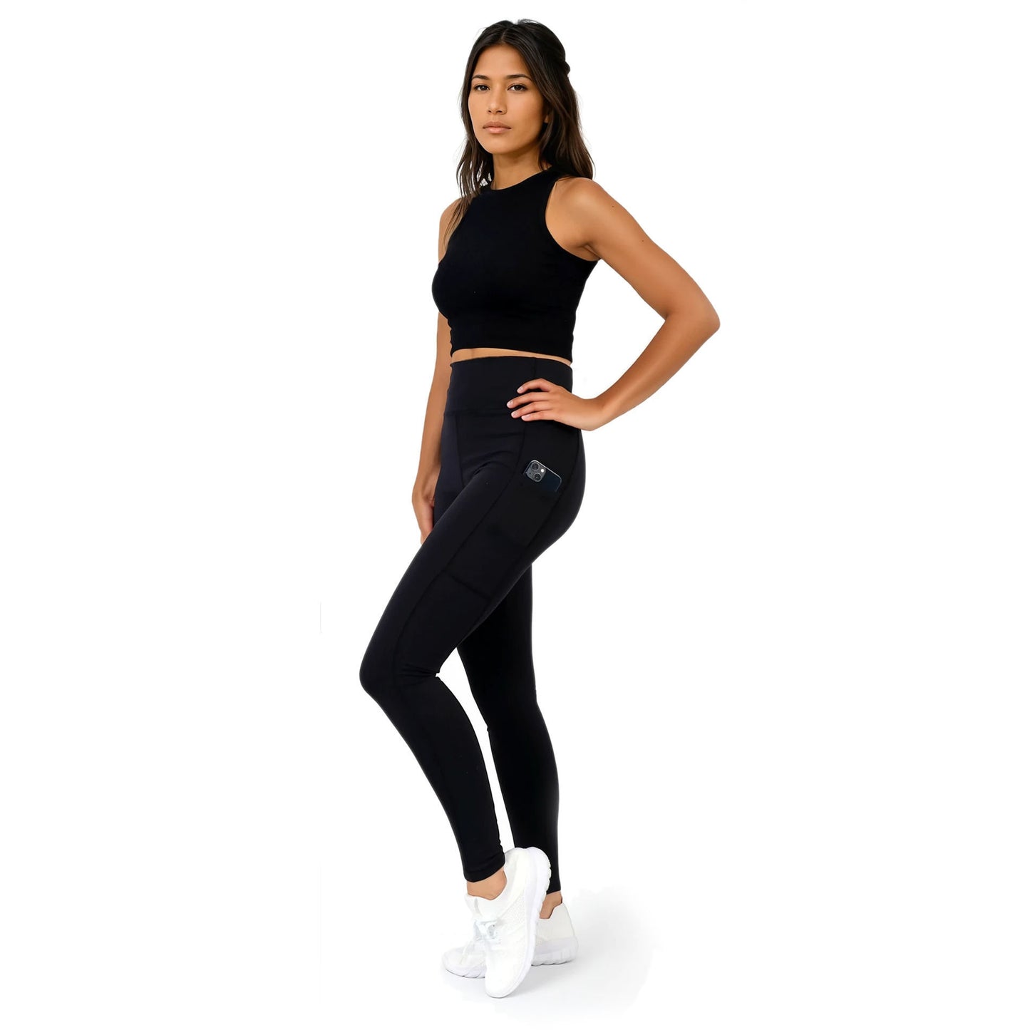 Active pants with pocket