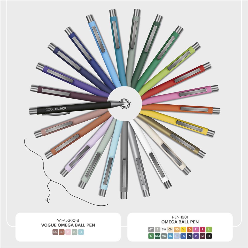 Omega Ball Pen & Vogue Omega Ball Pen