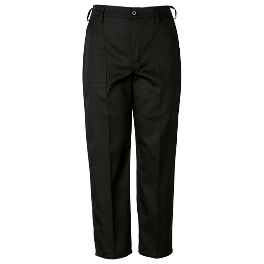 Barron Budget Poly Cotton Conti Trouser - Black