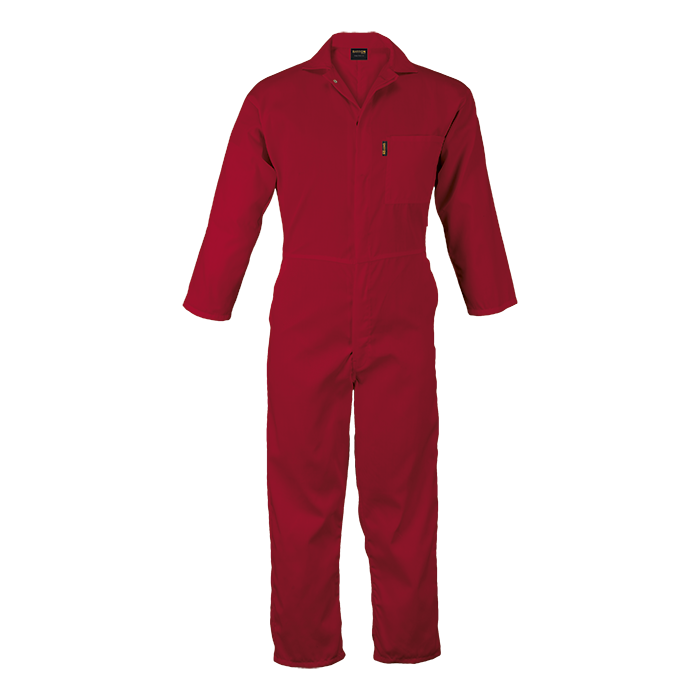 Barron Budget Boiler Suit - Red