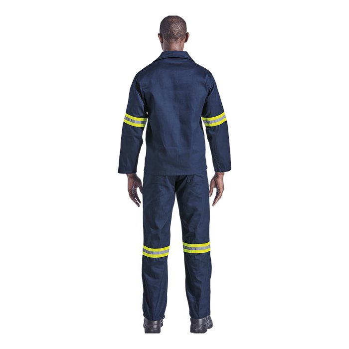 Barron Supreme Poly Cotton Conti Suit with Reflective detail
