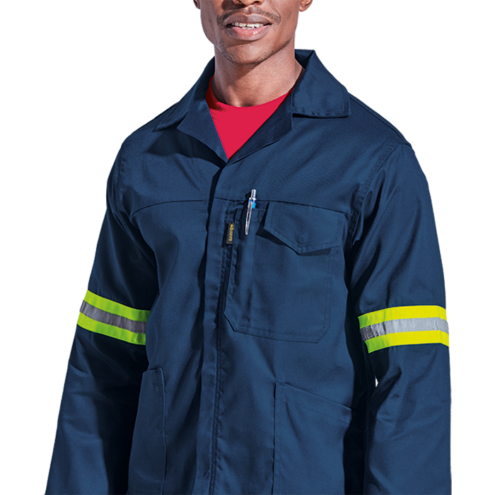 Barron Supreme Poly Cotton Conti Suit with Reflective detail