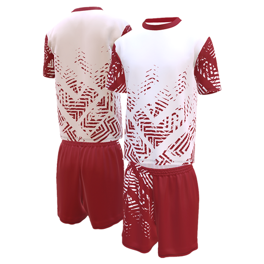 Custom Sublimated Crew Neck T-Shirt & Shorts Set
