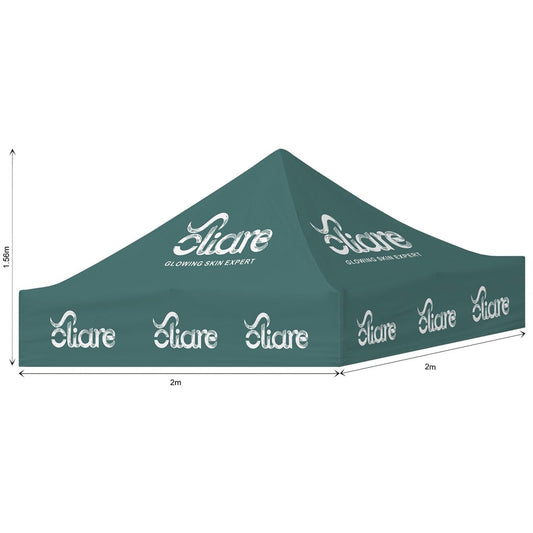 Ovation Sublimated Gazebo 2m X 2m - Roof (Excludes Hardware)