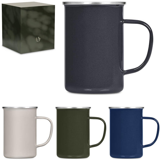 AC Satara Enamel Coffee Mug – 600ml (*07 Sep 2025)