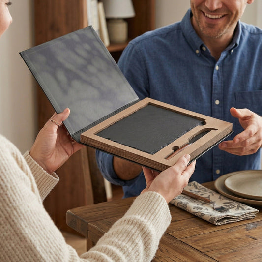 Andy Cartwright Clarens slate cheese board set