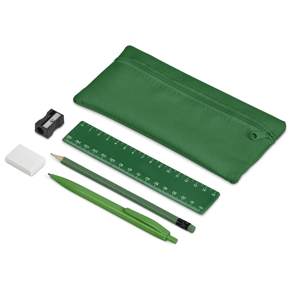 Altitude Central Stationery Set Green