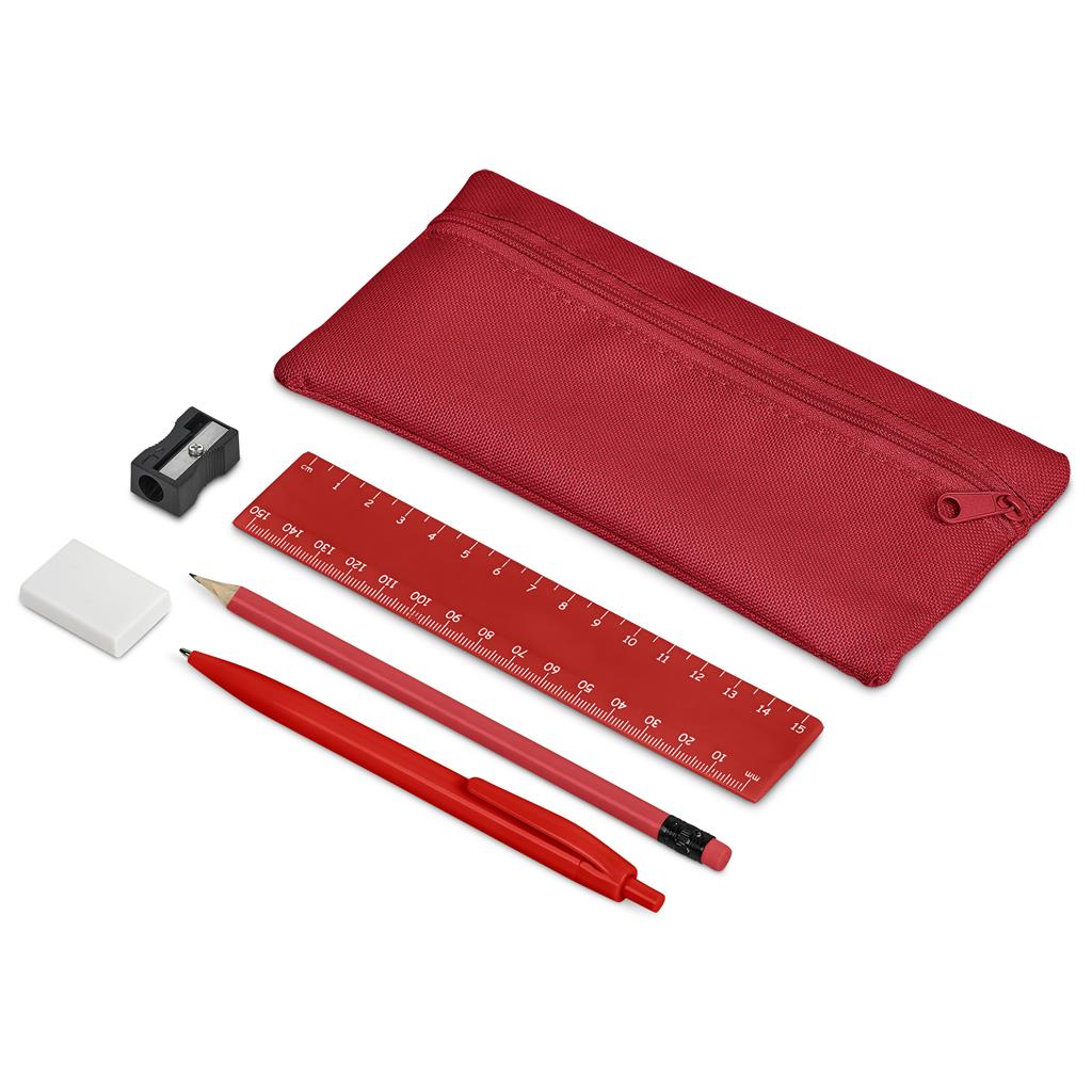Altitude Central Stationery Set Red