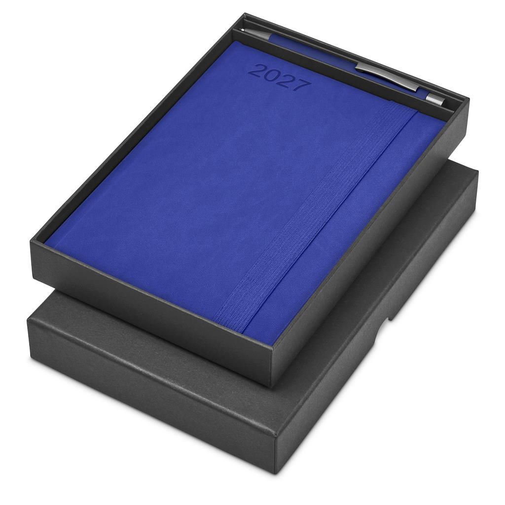Altitude Advantage A5 2027 Diary And Omega Pen Set Blue