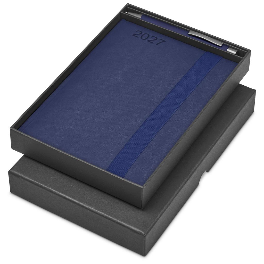 Altitude Advantage A5 2027 Diary And Omega Pen Set Navy