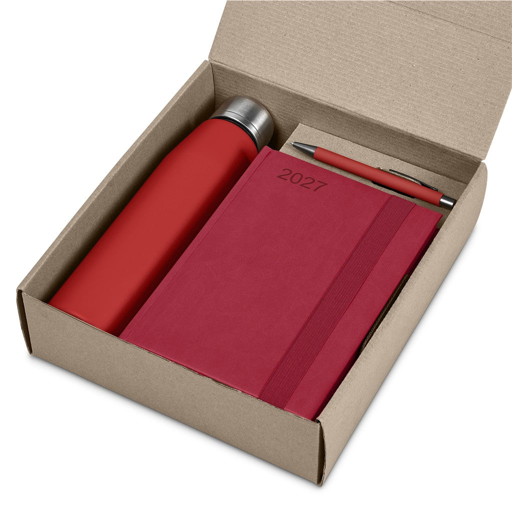 Altitude Holism 2027 Diary Gift Set Red