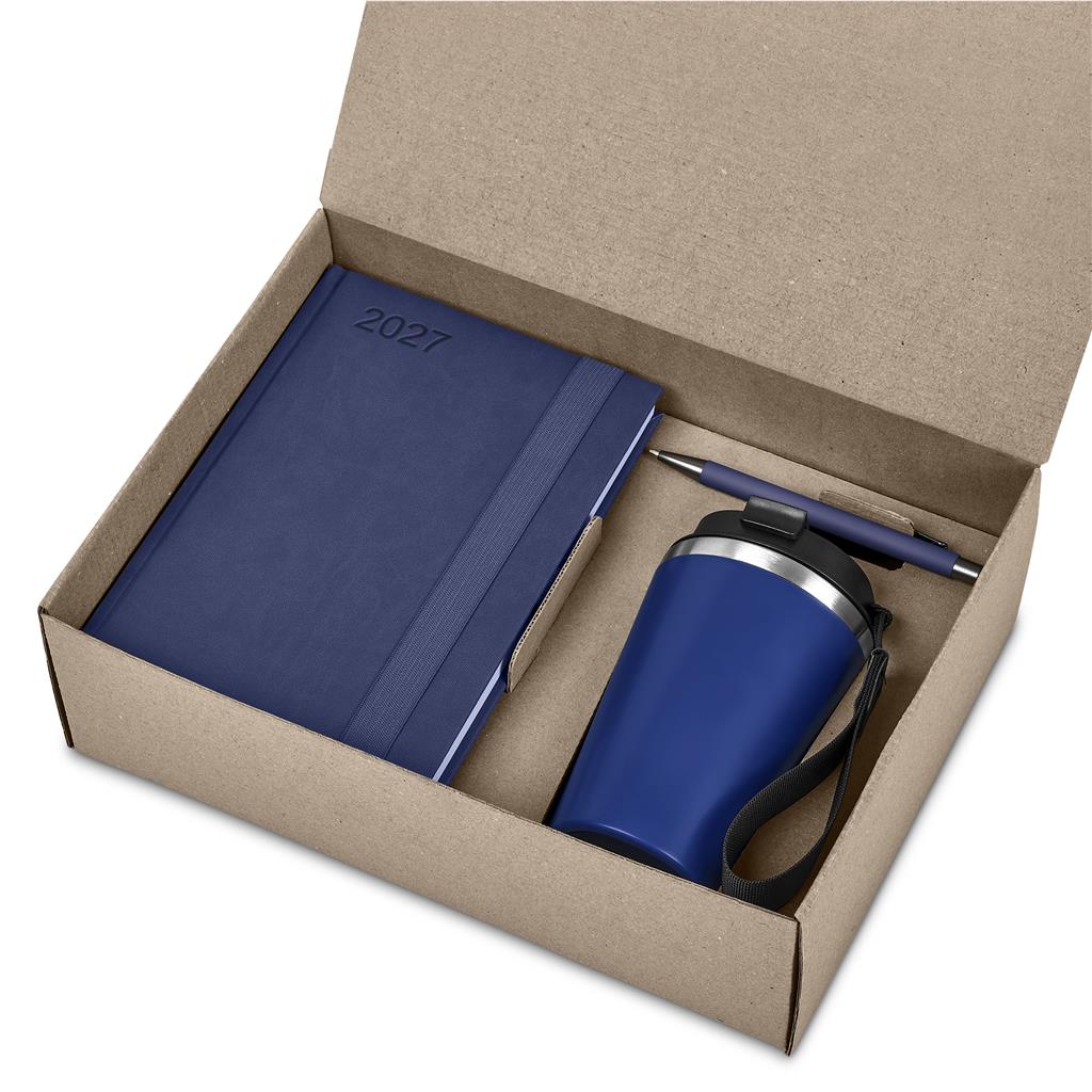 Altitude Echoism 2027 Diary Gift Set Navy