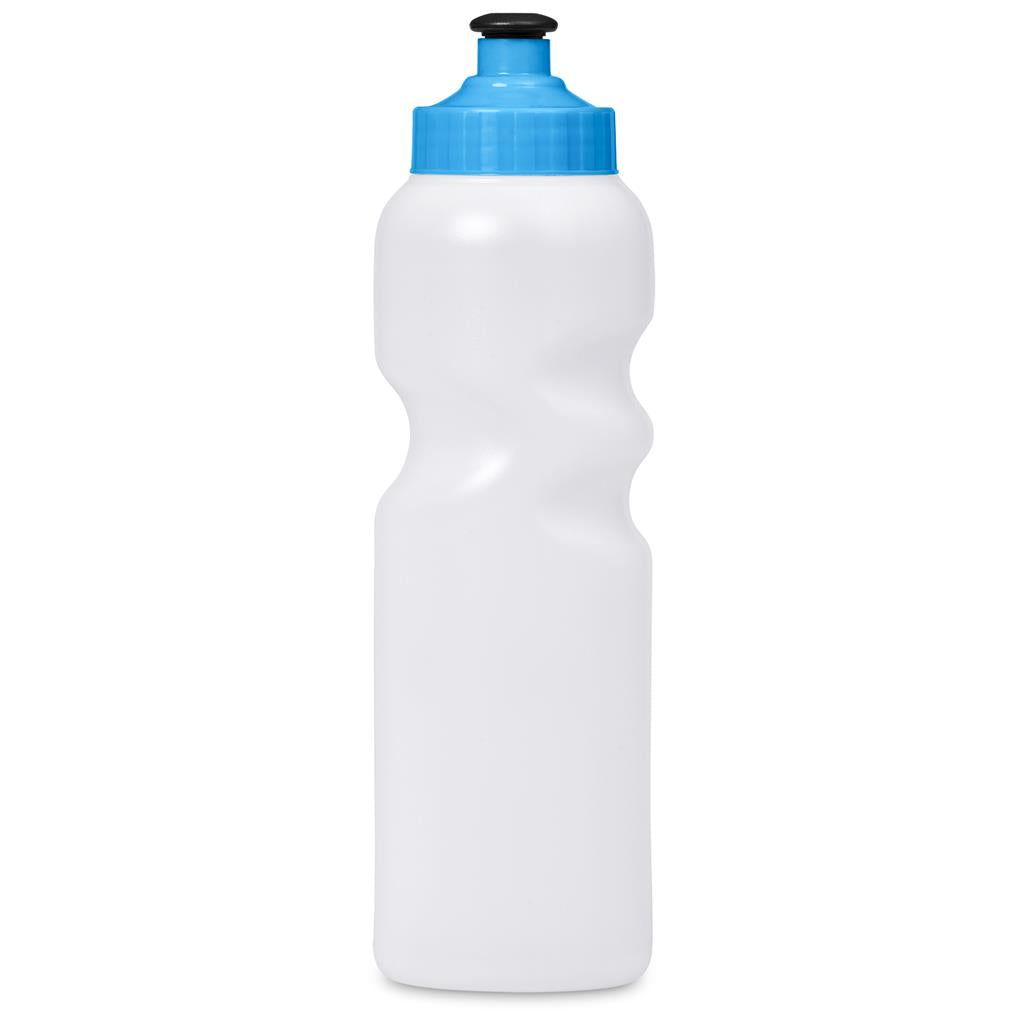 Helix Plastic Water Bottle - 500ml Cyan