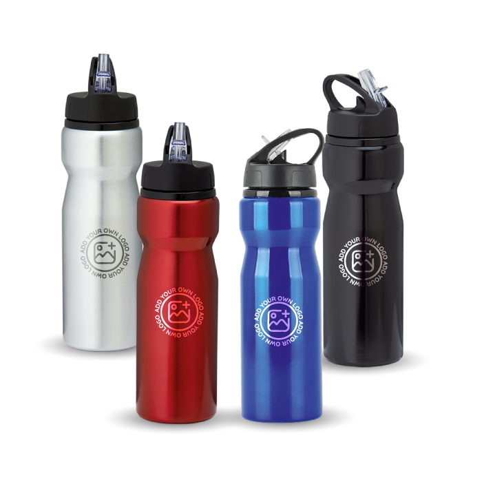 750ml Aluminium Water Bottle with Carry Handle