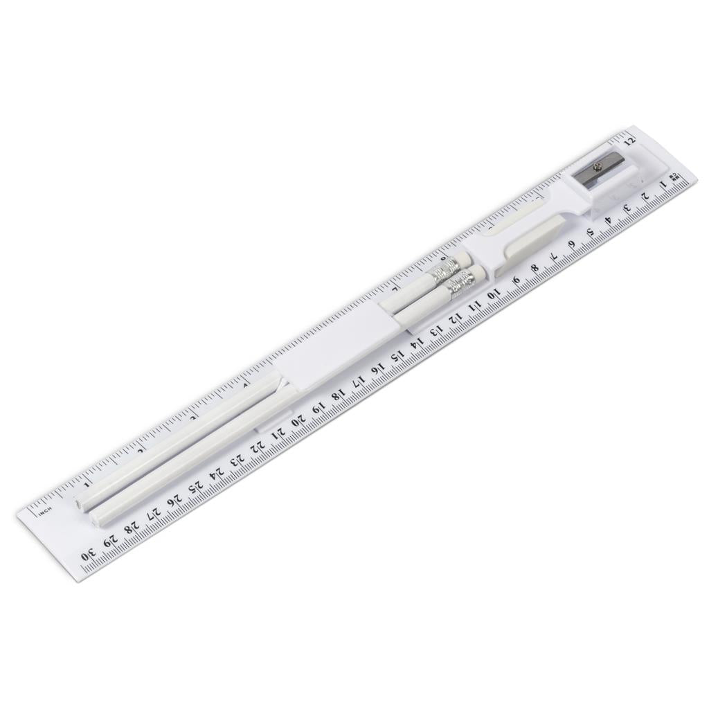 Altitude Scholar Stationery Set Solid White