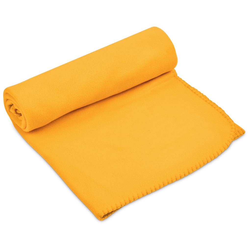 Altitude Cuddle Fleece Blanket – Dark Yellow