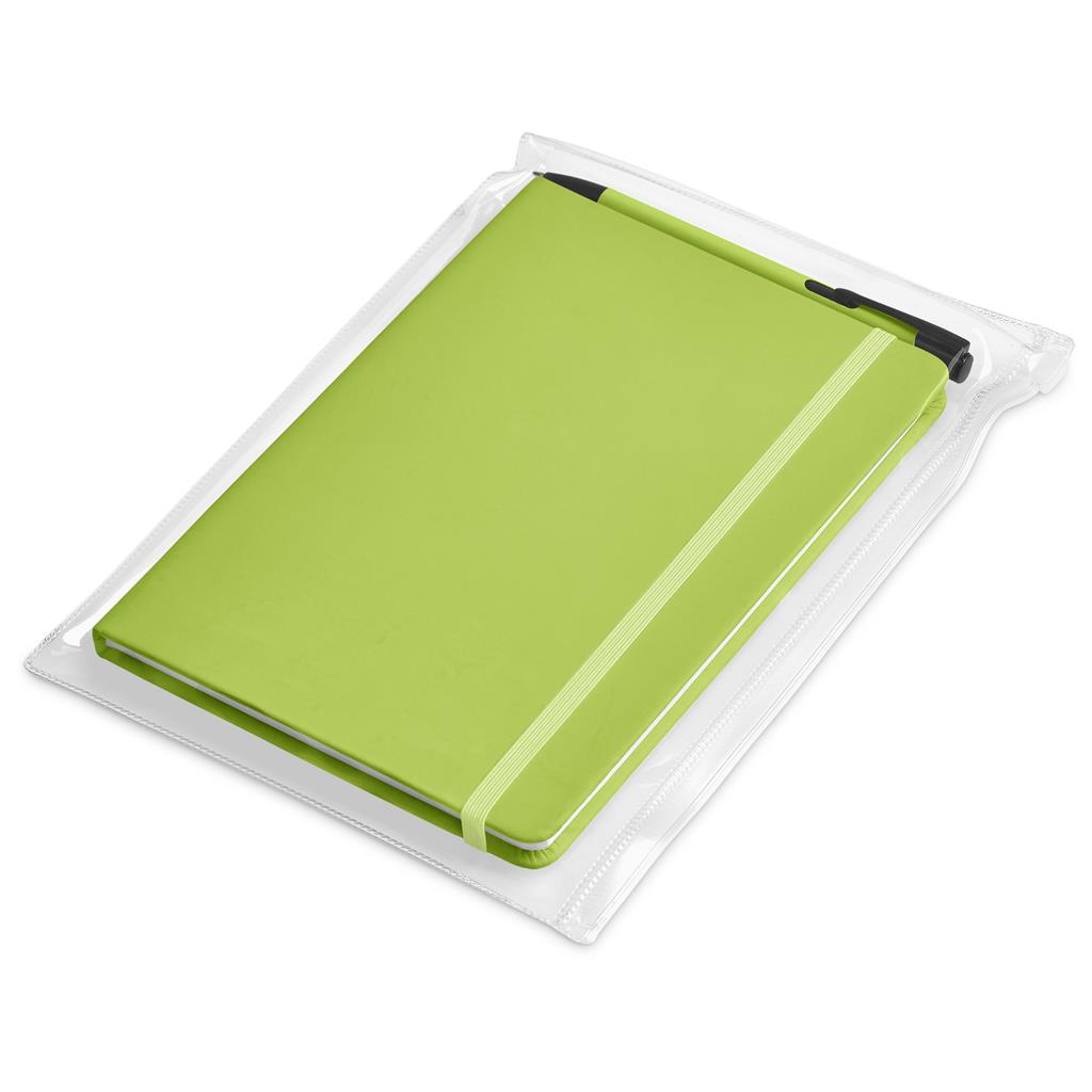 Altitude Powell Notebook & Pen Set - Lime