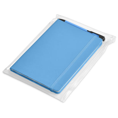 Altitude Powell Notebook & Pen Set - Light Blue